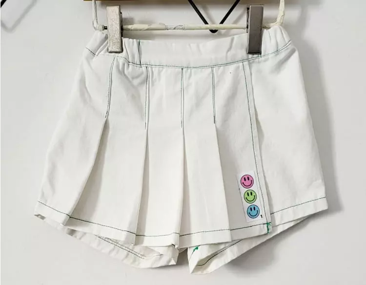Lilas - Korean Children Fashion - #Kfashion4kids - Wrap Skirt Shorts - 4