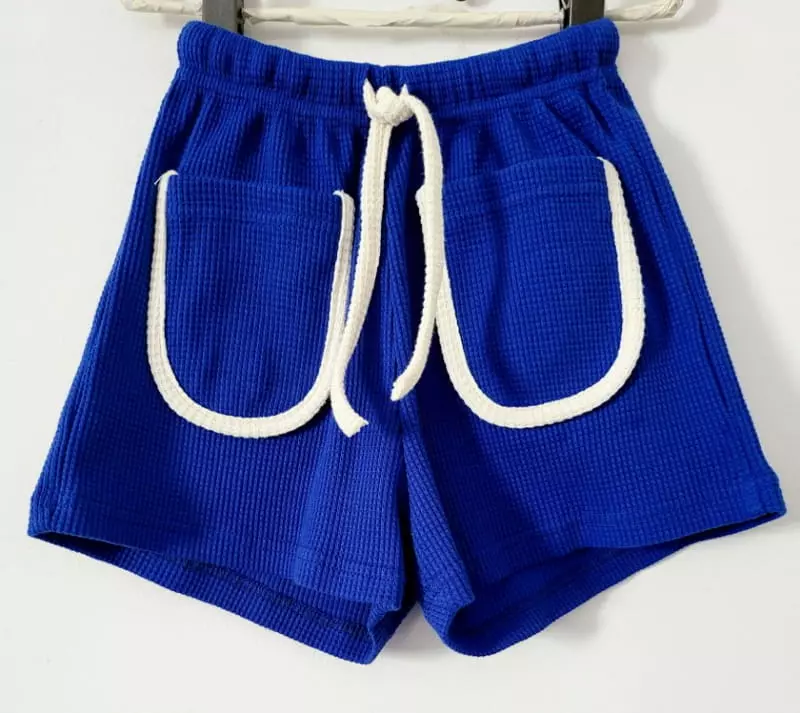Lilas - Korean Children Fashion - #magicofchildhood - Waffle Short - 3