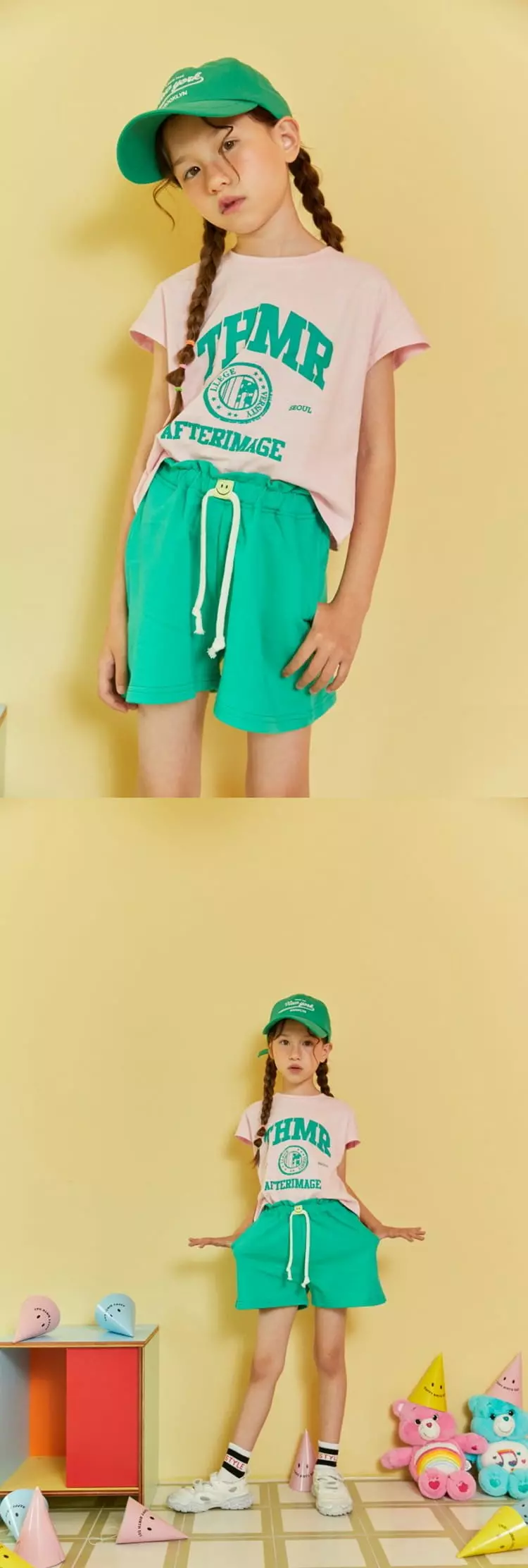 Lilas - Korean Children Fashion - #magicofchildhood - Love Love Tee - 3