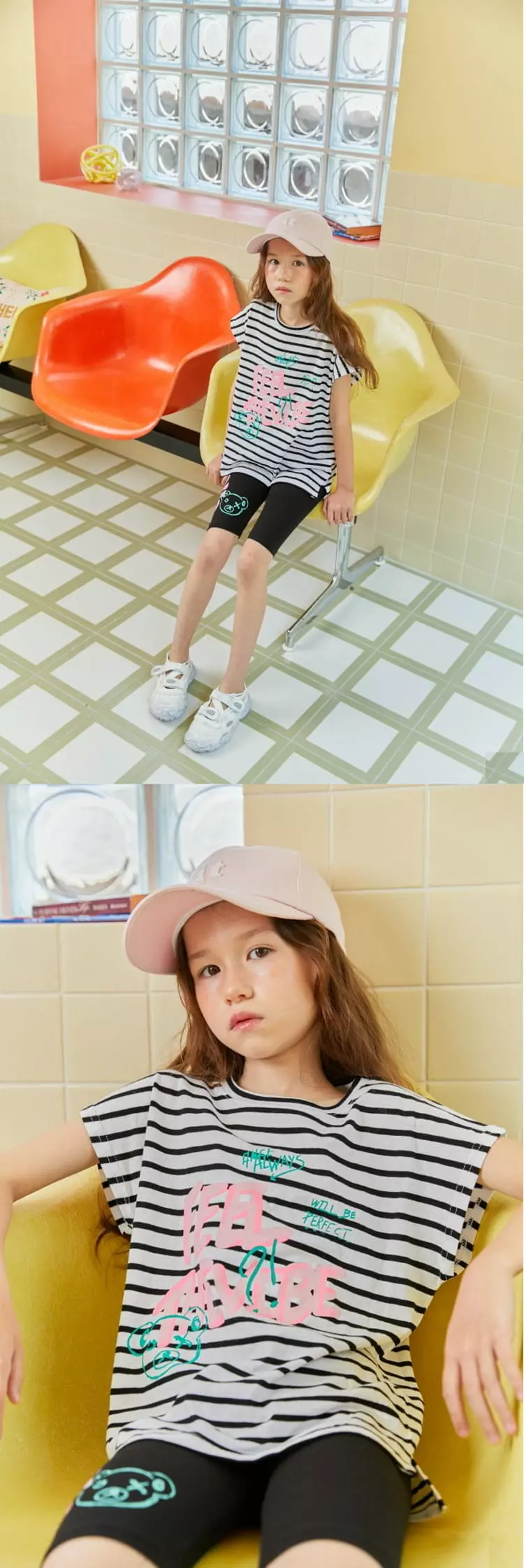 Lilas - Korean Children Fashion - #minifashionista - Vibe Long Tee - 2