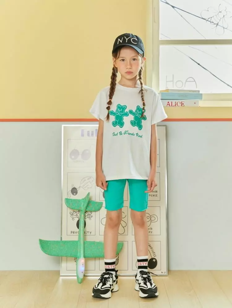 Lilas - Korean Children Fashion - #prettylittlegirls - Two Bear Long Tee