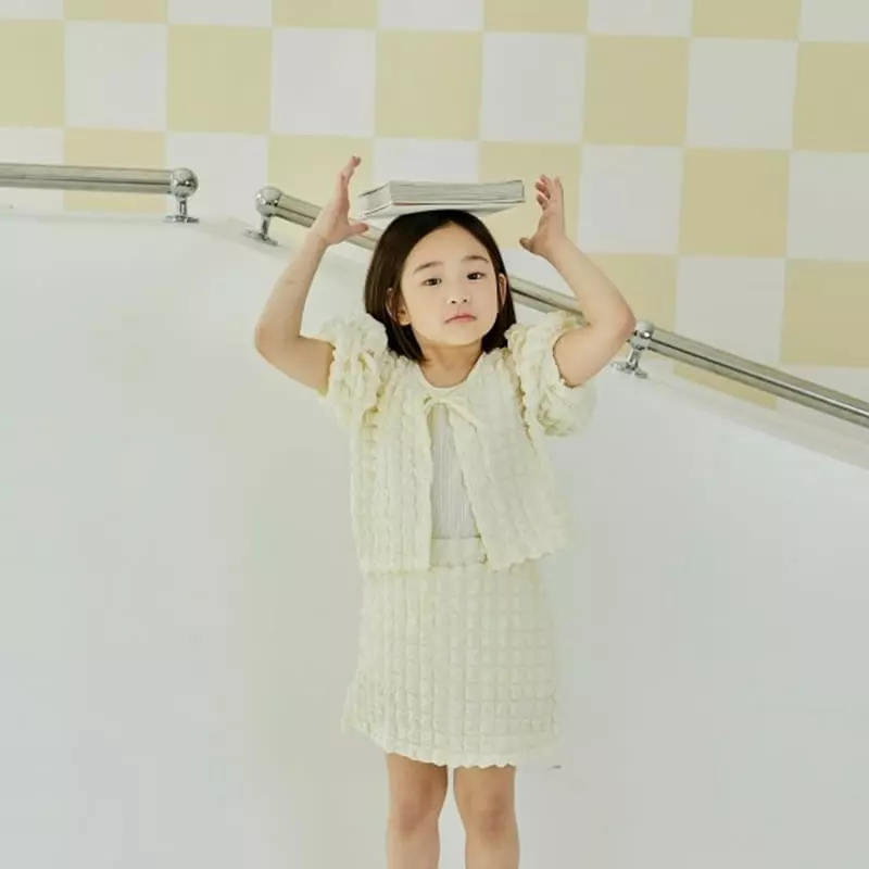 Lilybooth - Korean Children Fashion - #childofig - Wrinkle Top Bottom Set