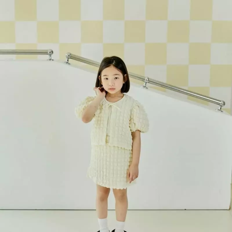 Lilybooth - Korean Children Fashion - #childrensboutique - Wrinkle Top Bottom Set - 2