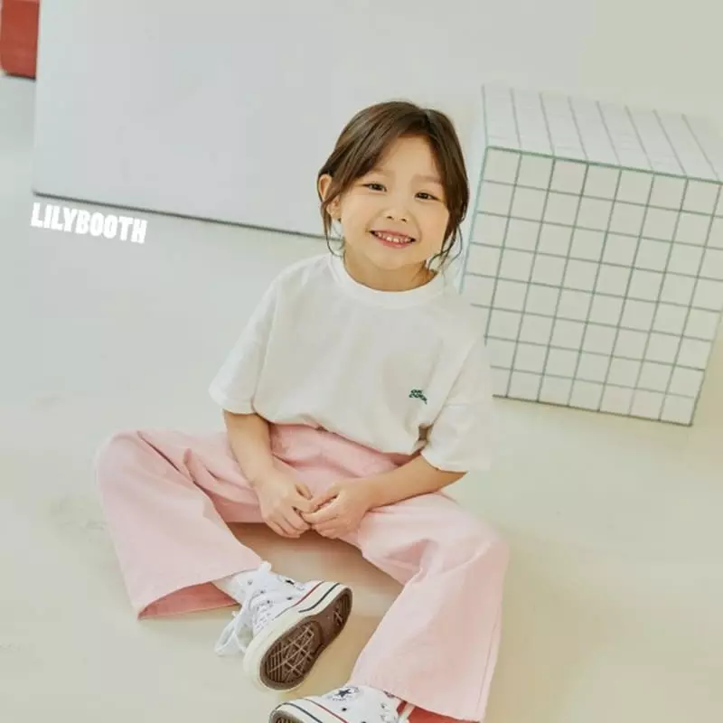 Lilybooth - Korean Children Fashion - #childrensboutique - Okay Embroidery Tee - 2
