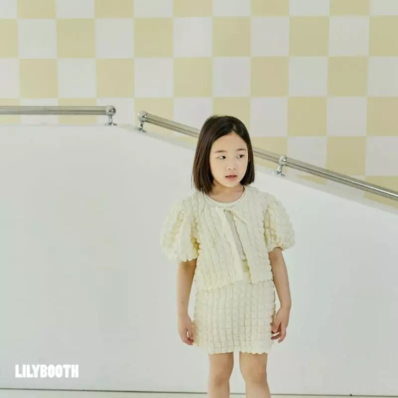 Lilybooth - Korean Children Fashion - #designkidswear - Wrinkle Top Bottom Set - 3