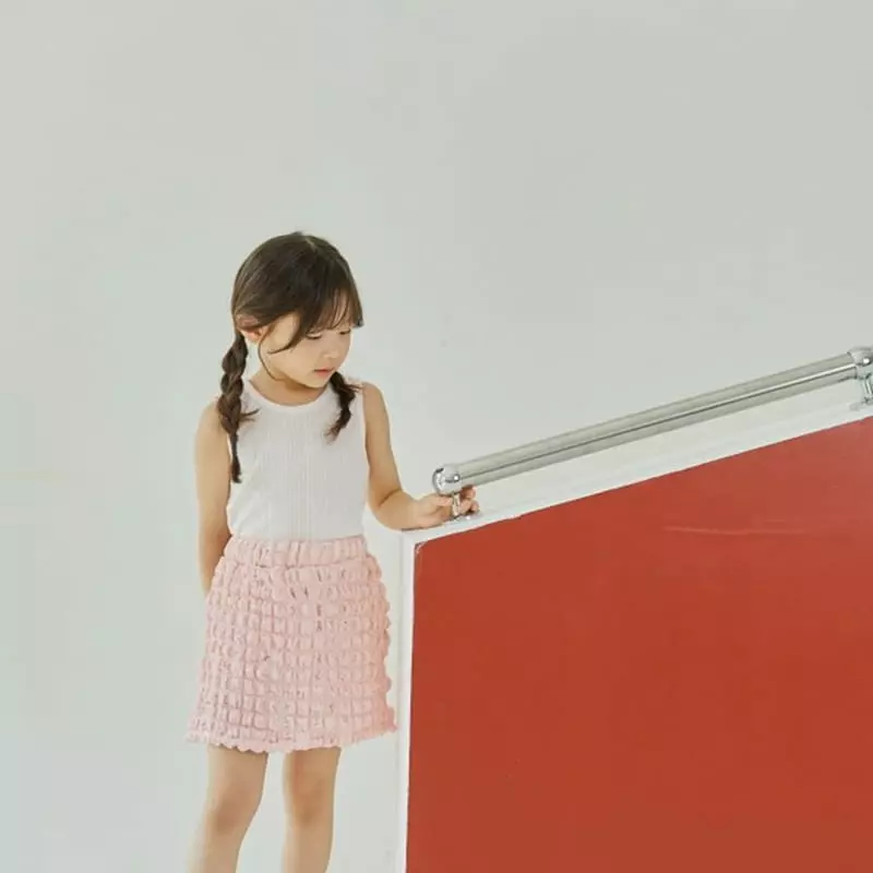 Lilybooth - Korean Children Fashion - #fashionkids - Eyelet Sleeveless - 3