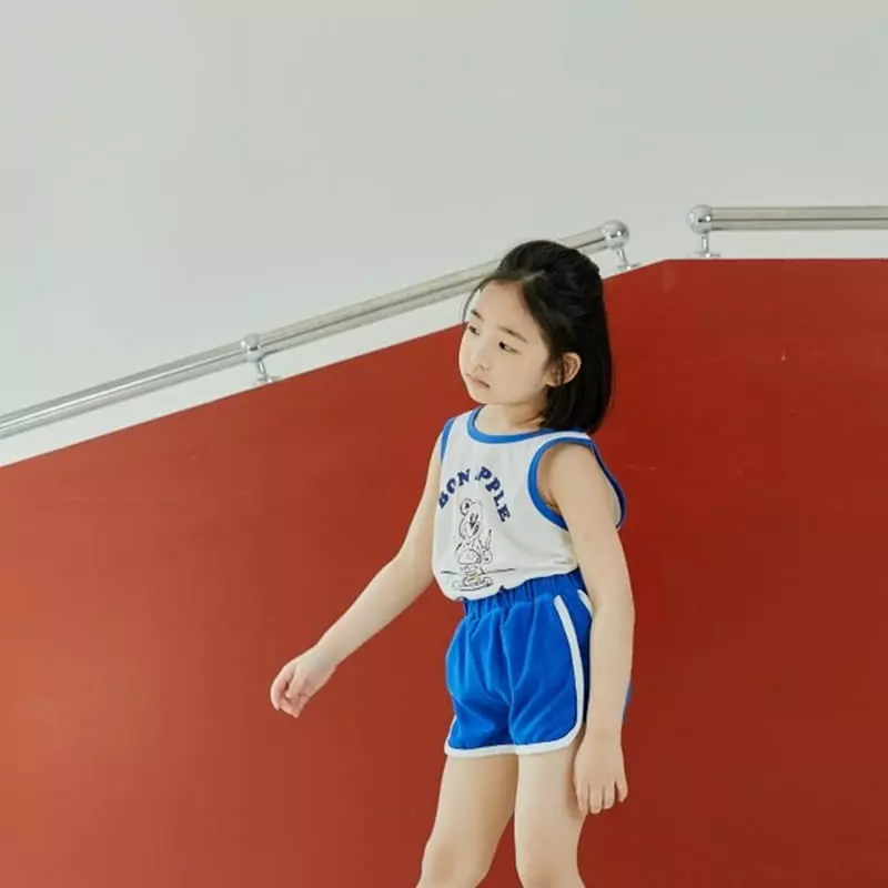 Lilybooth - Korean Children Fashion - #kidzfashiontrend - Towel Shorts