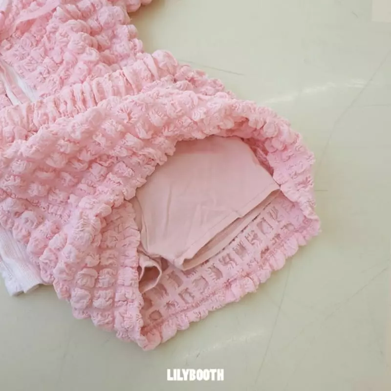 Lilybooth - Korean Children Fashion - #littlefashionista - Wrinkle Top Bottom Set - 10