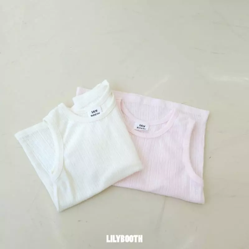 Lilybooth - Korean Children Fashion - #littlefashionista - Eyelet Sleeveless - 8