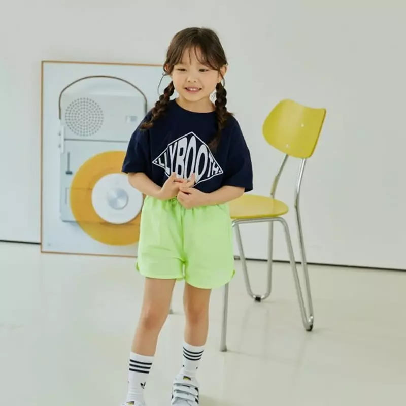 Lilybooth - Korean Children Fashion - #magicofchildhood - Neon Shorts
