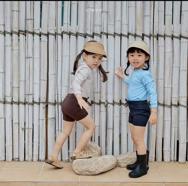 Lindo - Korean Children Fashion - #kidzfashiontrend - Dot Color Rashguard with Hat - 7
