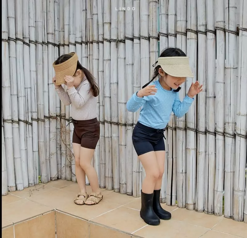 Lindo - Korean Children Fashion - #littlefashionista - Dot Color Rashguard with Hat - 9