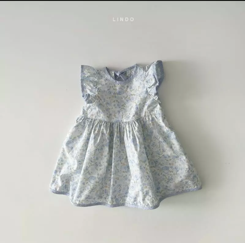 Lindo - Korean Children Fashion - #minifashionista - Wing Frill One-piece