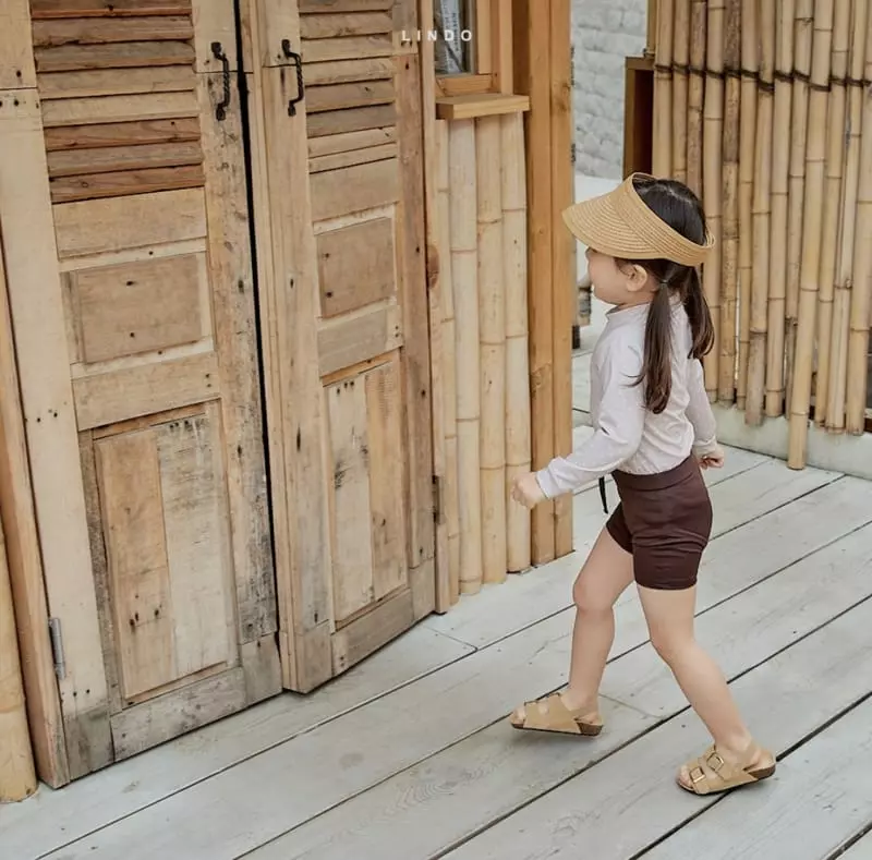 Lindo - Korean Children Fashion - #minifashionista - Dot Color Rashguard with Hat - 11