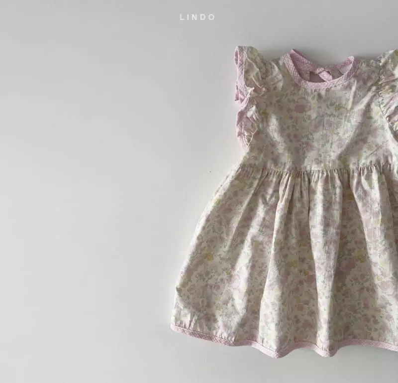 Lindo - Korean Children Fashion - #prettylittlegirls - Wing Frill One-piece - 2