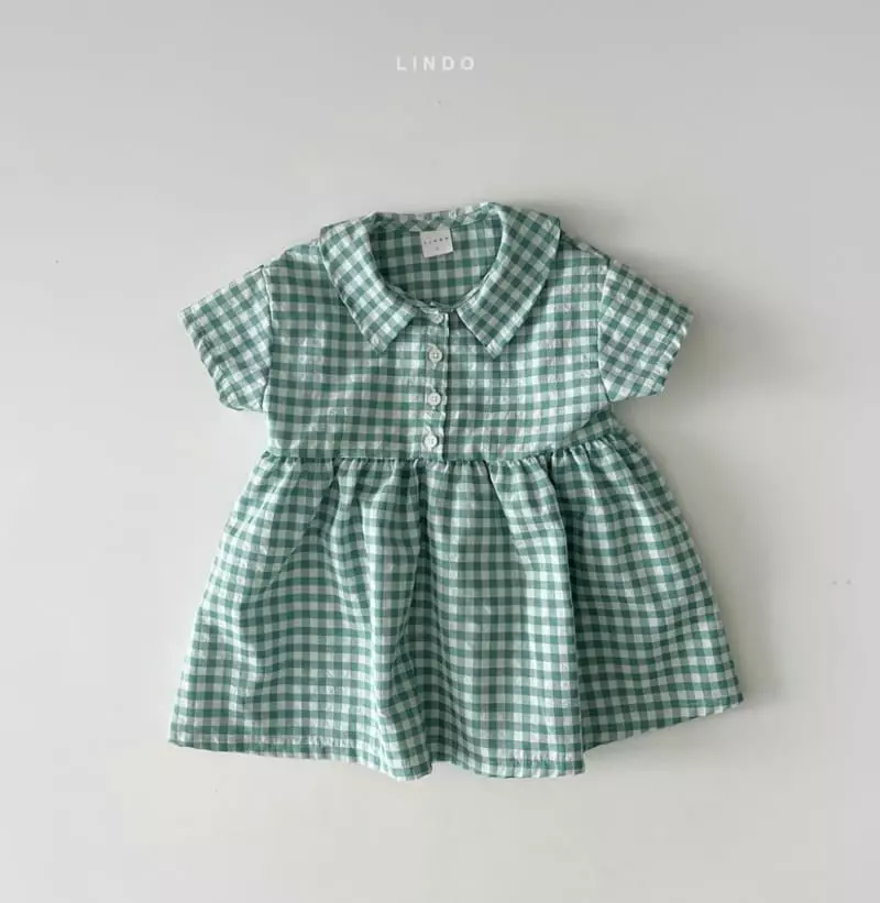 Lindo - Korean Children Fashion - #prettylittlegirls - Coco Collar One-piece