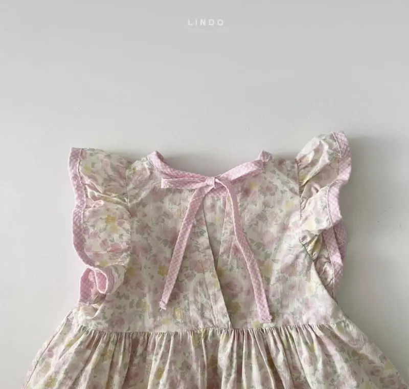 Lindo - Korean Children Fashion - #stylishchildhood - Wing Frill One-piece - 5