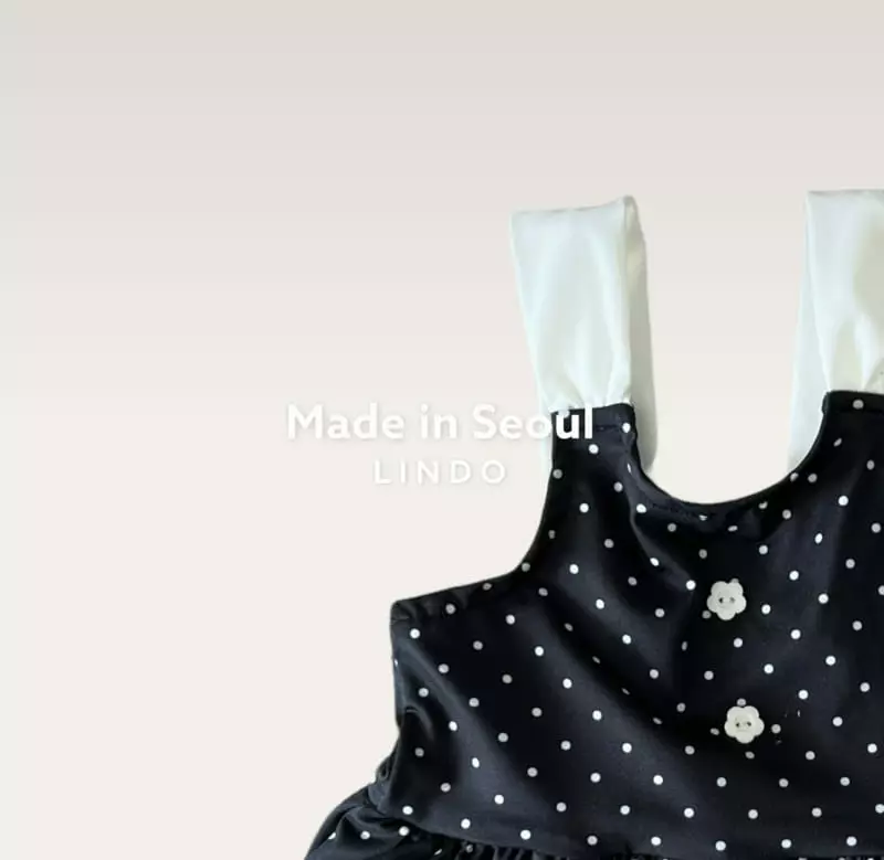 Lindo - Korean Children Fashion - #stylishchildhood - Flower Chu Swimwear with Hat