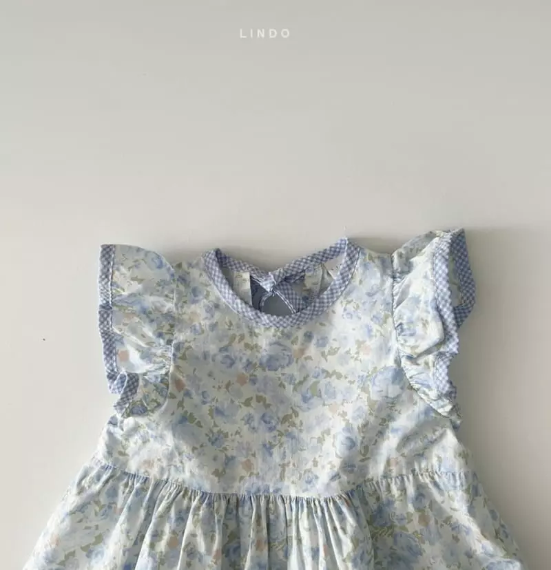 Lindo - Korean Children Fashion - #todddlerfashion - Wing Frill One-piece - 4