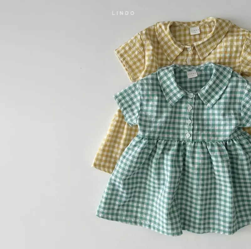 Lindo - Korean Children Fashion - #toddlerclothing - Coco Collar One-piece - 3