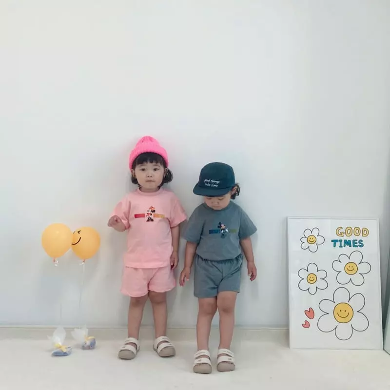 Little Rabbit - Korean Children Fashion - #childofig - Ggogga Top Bottom Set - 6