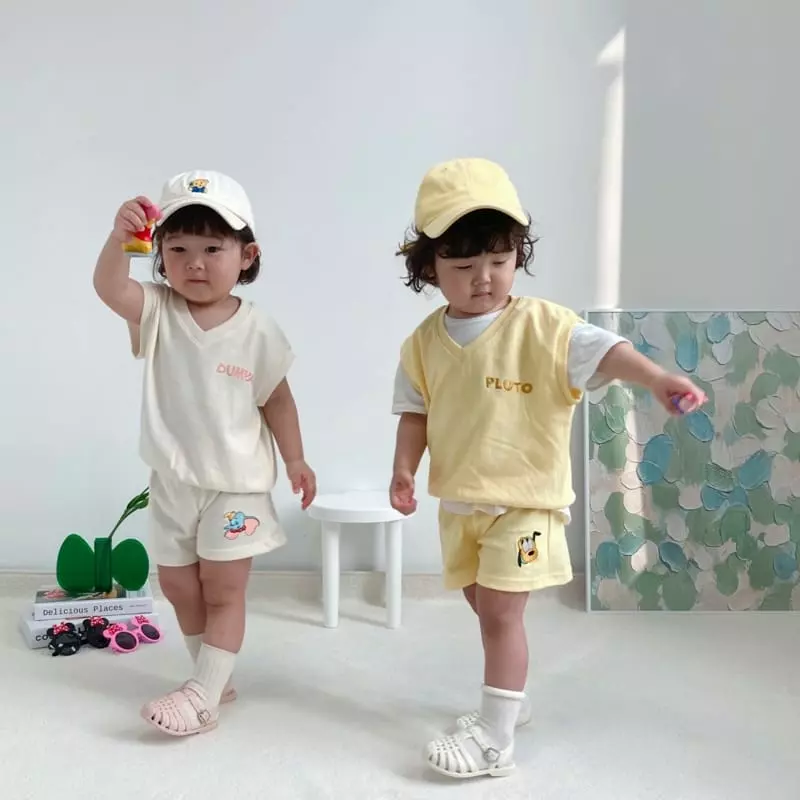 Little Rabbit - Korean Children Fashion - #childofig - Jjin Top Bottom Set - 10
