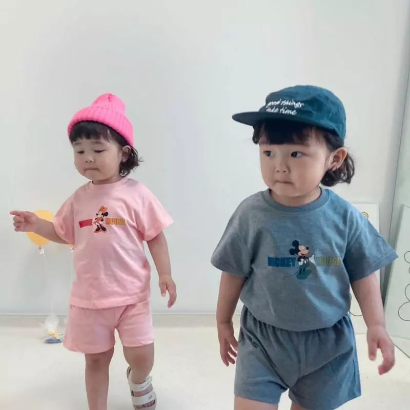 Little Rabbit - Korean Children Fashion - #childrensboutique - Ggogga Top Bottom Set - 7