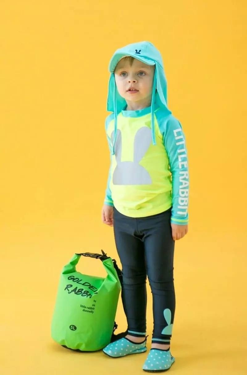 Little Rabbit - Korean Children Fashion - #childrensboutique - Little Rabbit Aqua Sun Block Hat - 11