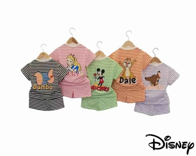 Little Rabbit - Korean Children Fashion - #kidsshorts - Thank You Top Bottom Set