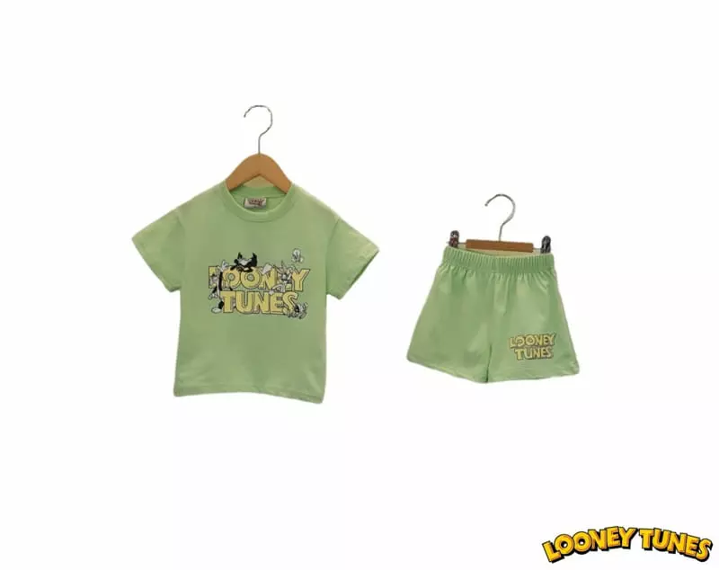 Little Rabbit - Korean Children Fashion - #kidsshorts - Luni Top Bottom Set