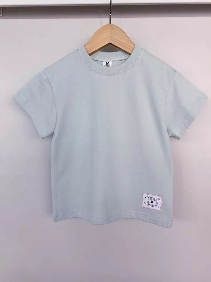 Little Rabbit - Korean Children Fashion - #kidsstore - Washing Mos Tee - 5