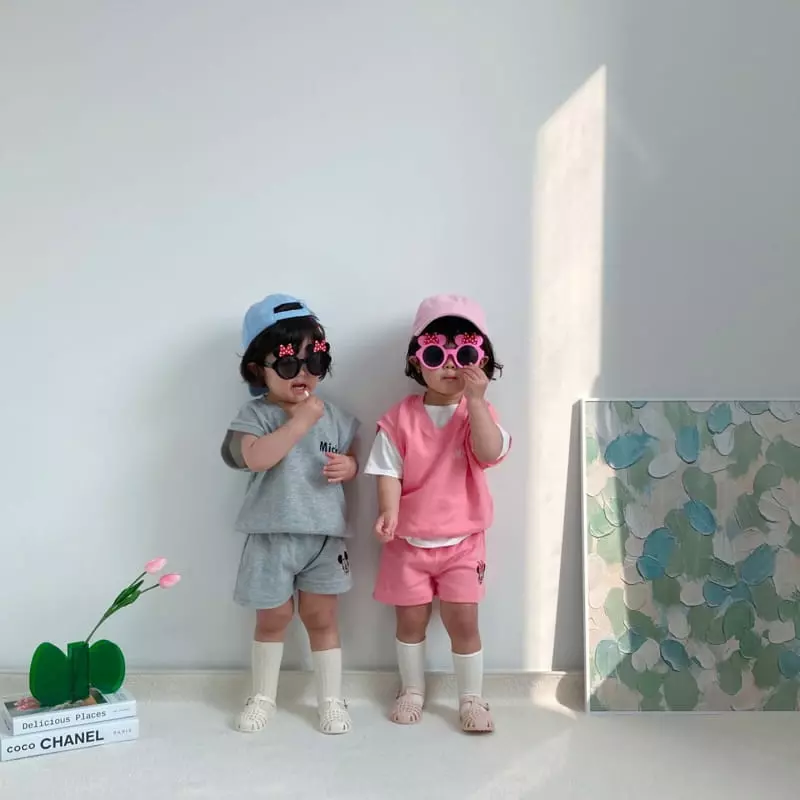 Little Rabbit - Korean Children Fashion - #kidsstore - Jjin Top Bottom Set - 4