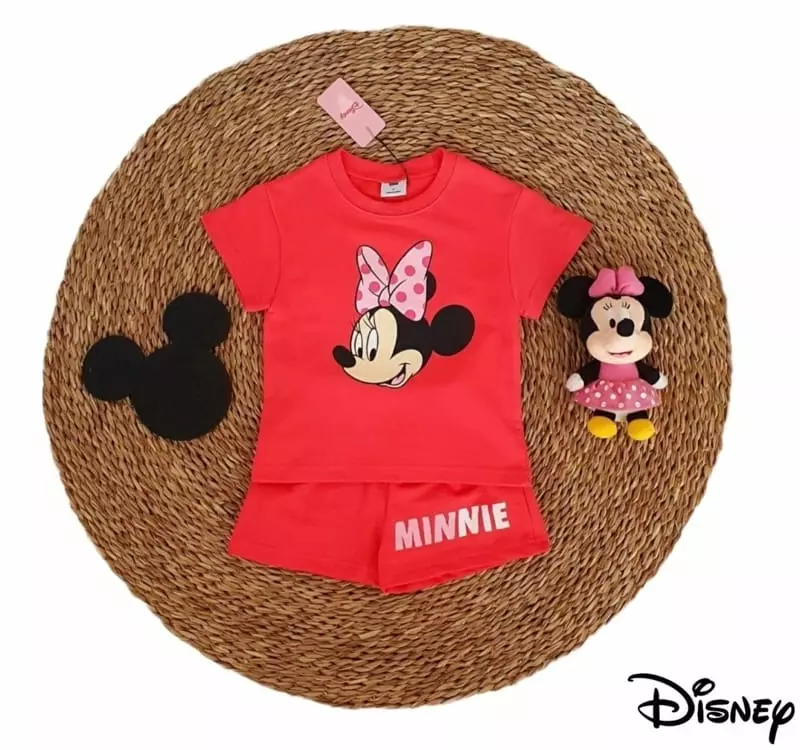 Little Rabbit - Korean Children Fashion - #Kfashion4kids - Mickey Friends Top Bottom Set - 4
