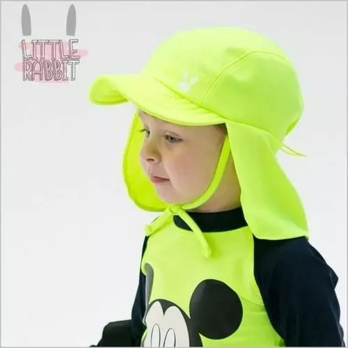 Little Rabbit - Korean Children Fashion - #stylishchildhood - Little Rabbit Aqua Sun Block Hat - 9