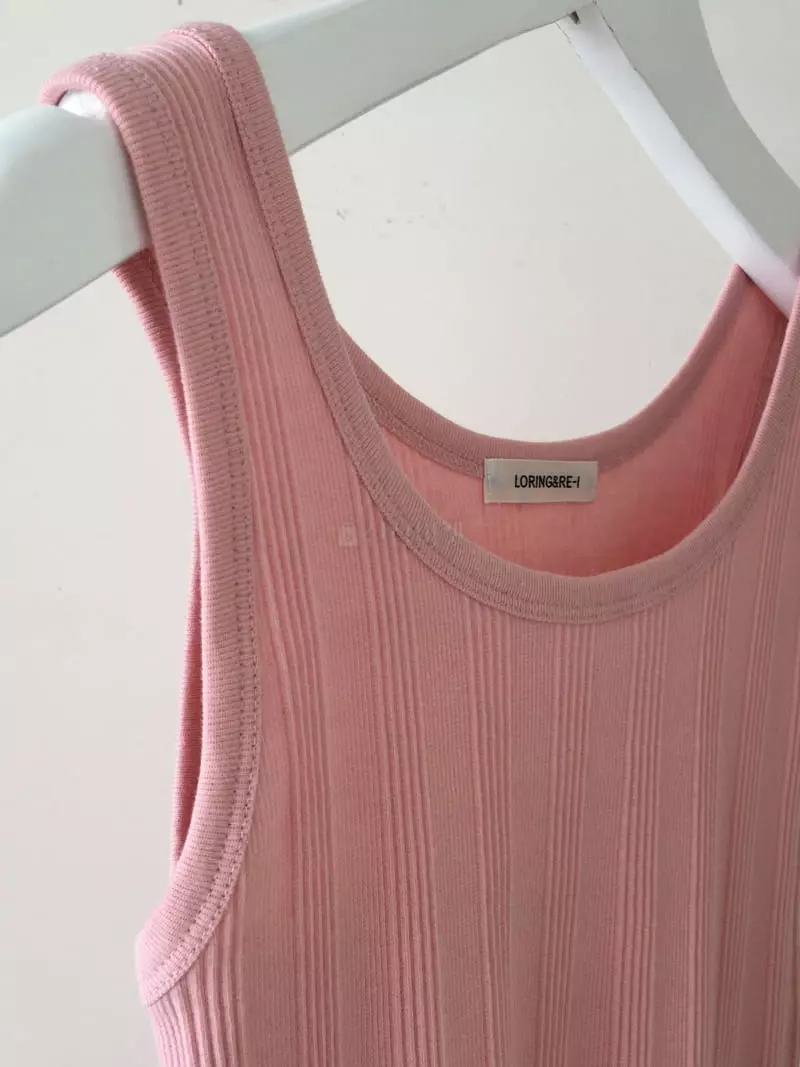 Loringrei - Korean Women Fashion - #momslook - Ber Sleeveless - 6