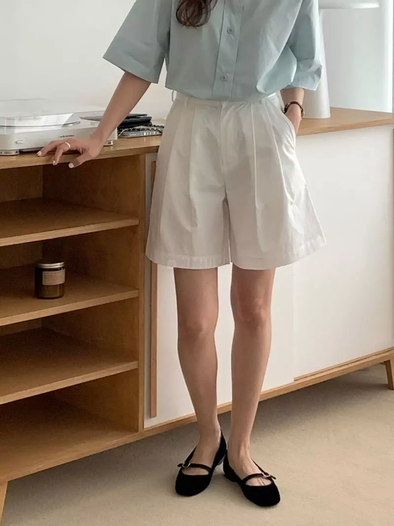 Loringrei - Korean Women Fashion - #momslook - Pranel Shorts - 7