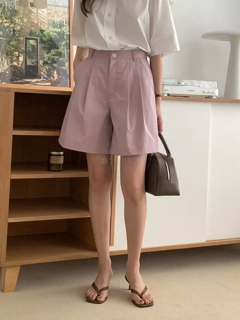 Loringrei - Korean Women Fashion - #momslook - Pranel Shorts - 9