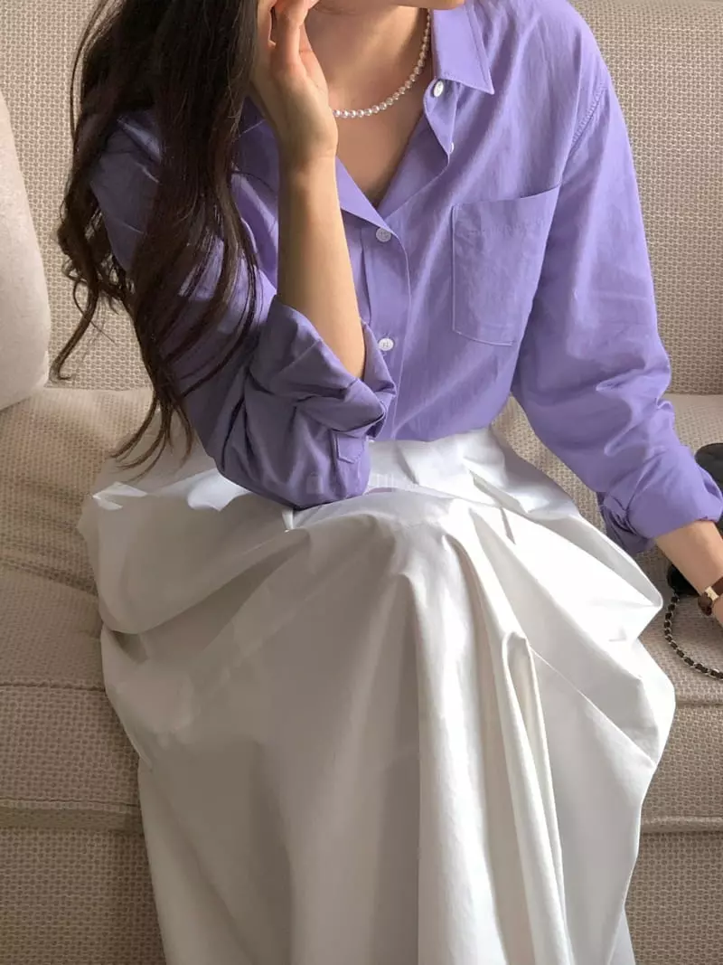 Loringrei - Korean Women Fashion - #momslook - Us Shirt