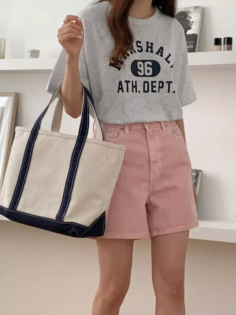 Loringrei - Korean Women Fashion - #vintagekidsstyle - Mashell Paint Tee - 4