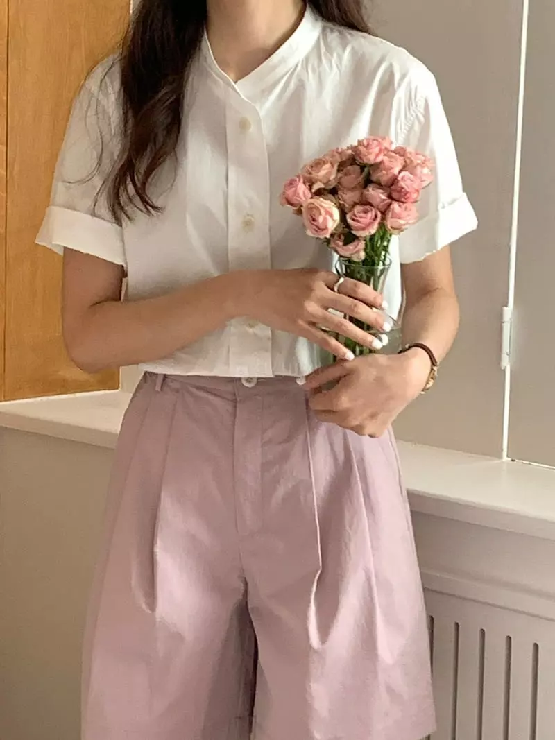 Loringrei - Korean Women Fashion - #restrostyle - Hi Shirt - 3