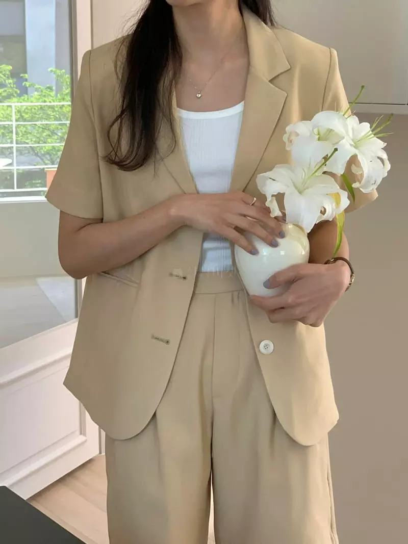 Loringrei - Korean Women Fashion - #thatsdarling - Basic Jacket - 2