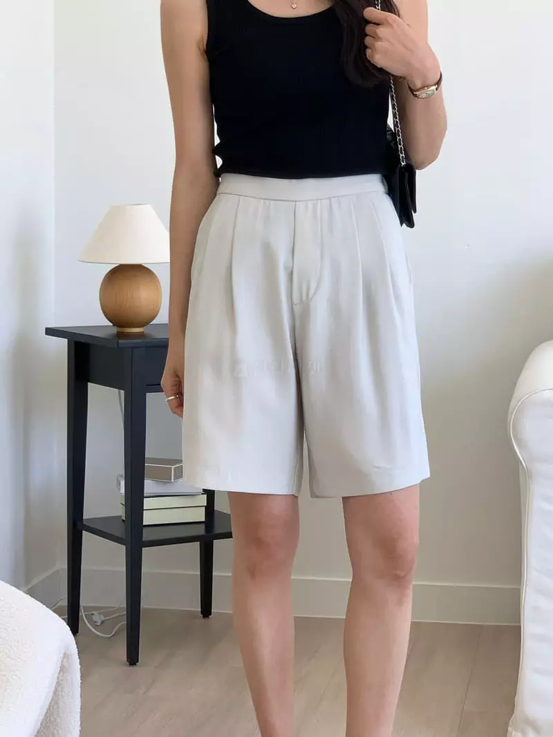 Loringrei - Korean Women Fashion - #momslook - Basic Pants - 4