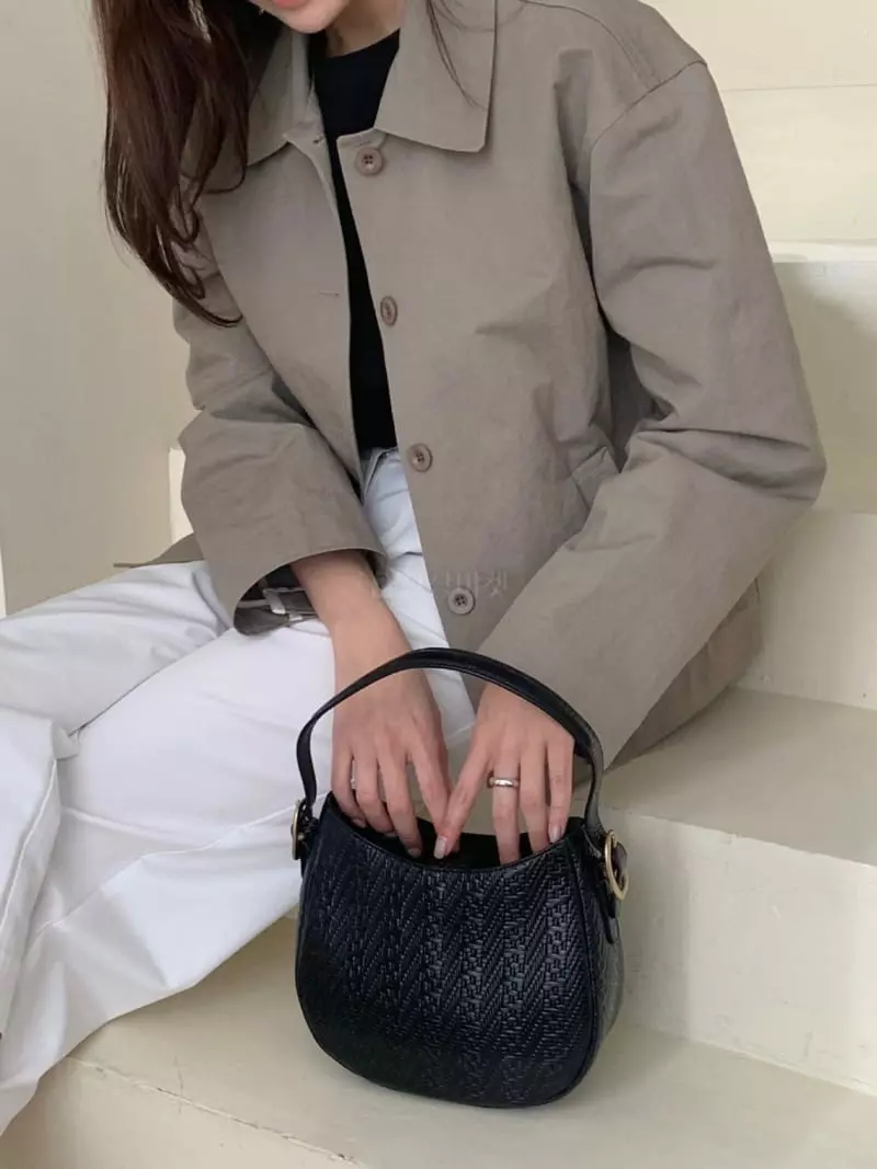 Loringrei - Korean Women Fashion - #womensfashion - Roy Collar Jacket - 3