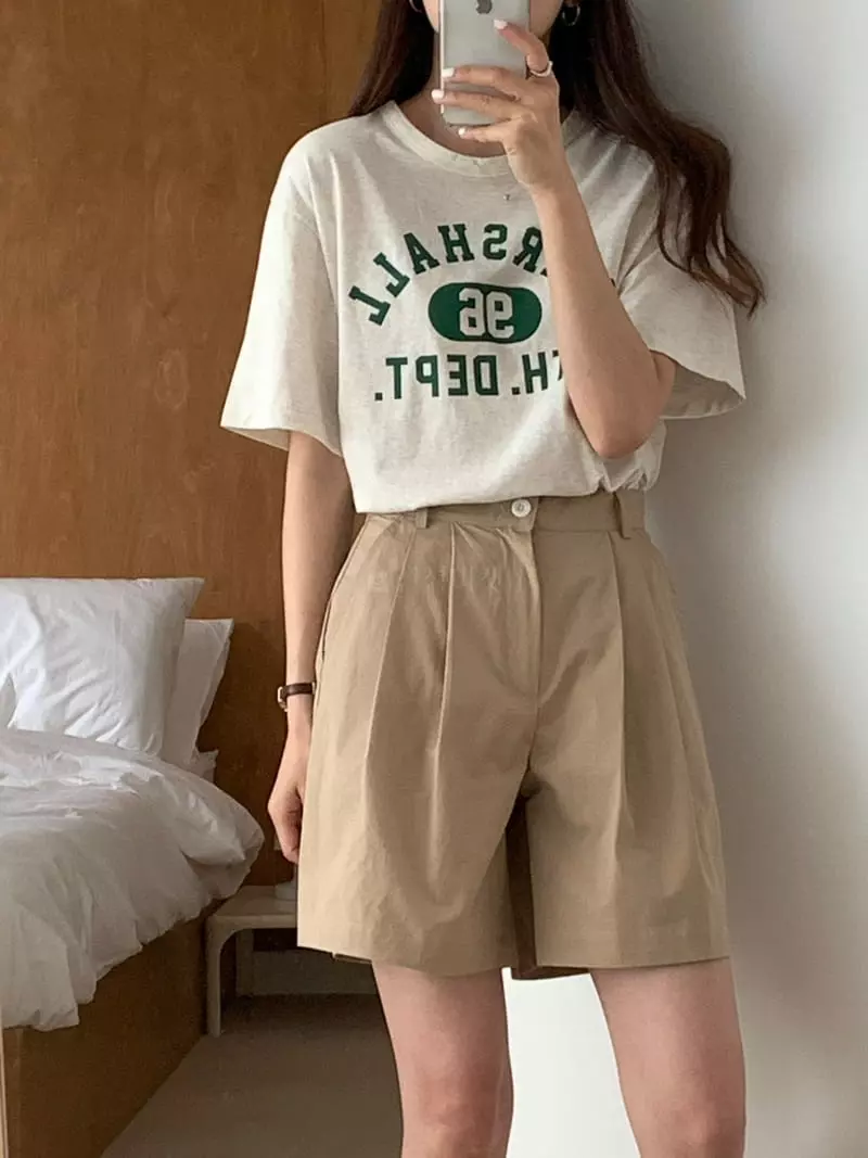 Loringrei - Korean Women Fashion - #womensfashion - Pranel Shorts - 6