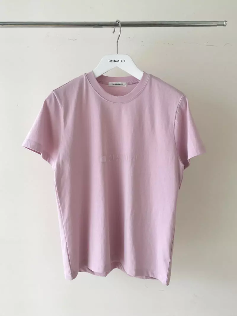 Loringrei - Korean Women Fashion - #womensfashion - Cozy Short Sleeves Tee
