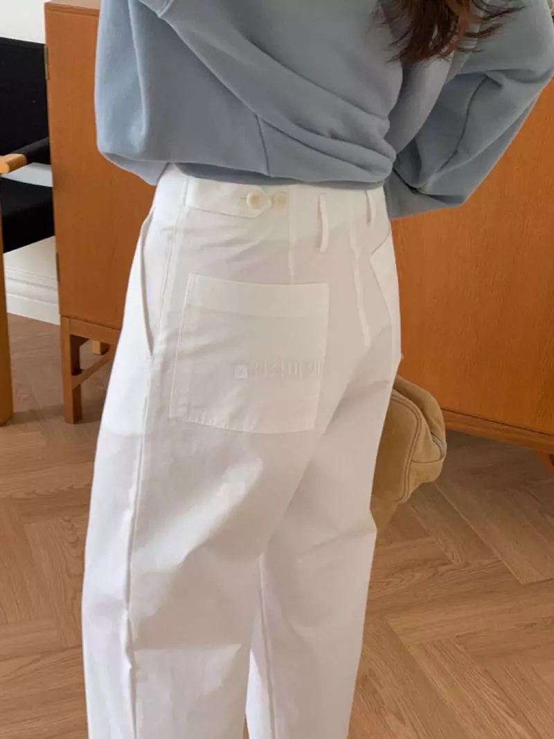 Loringrei - Korean Women Fashion - #womensfashion - Bijou Pintuck Pants - 8