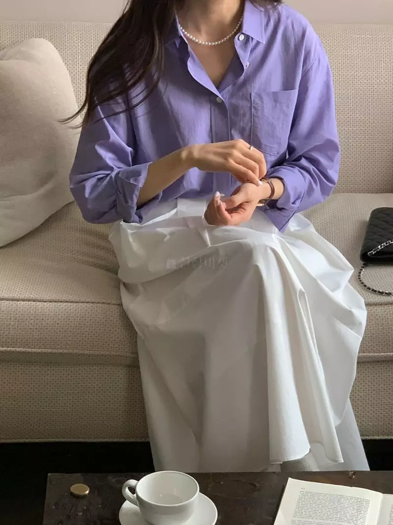 Loringrei - Korean Women Fashion - #womensfashion - Us Shirt - 2