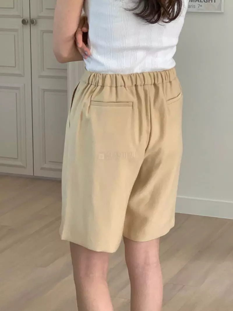 Loringrei - Korean Women Fashion - #momslook - Basic Pants - 4