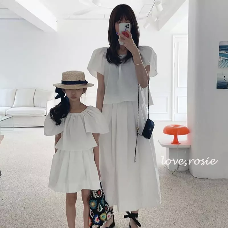 Love Rosie - Korean Children Fashion - #childofig - Pure Small Princess Skirt Top Bottom Set - 6