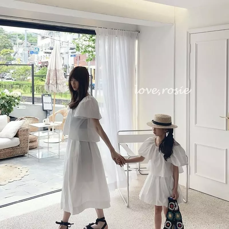Love Rosie - Korean Children Fashion - #childofig - Pure Small Princess Skirt Top Bottom Set - 7